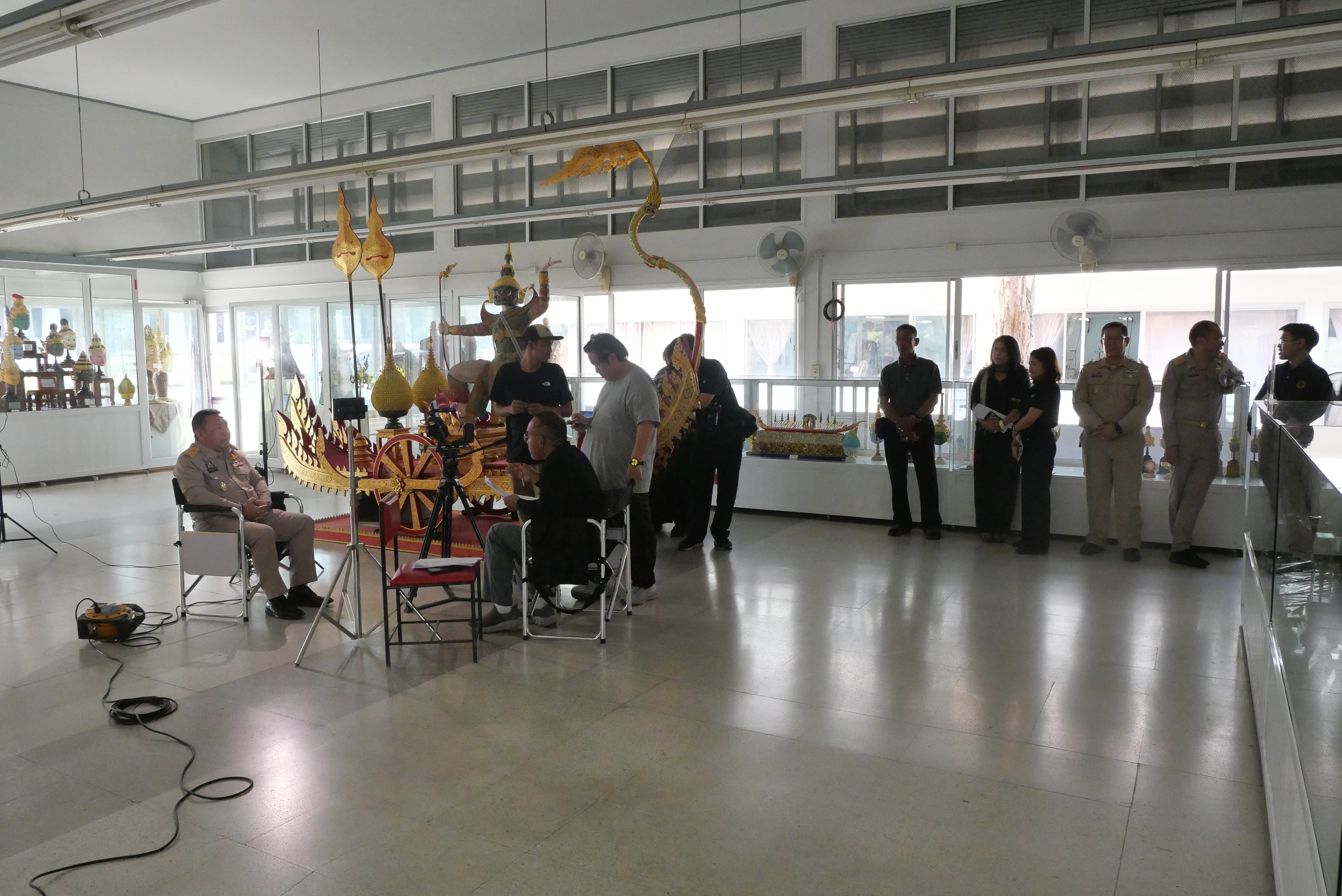 title - เลขาธิการ ส.ป.ก. บันทึกเทปให้สัมภาษณ์ภาพยนตร์สารคดีชุด “สืบสาน สร้างสุข ปวงประชา” และตรวจติดตามการดำเนินงานในพื้นที่เขตปฏิรูปที่ดิน ณ จังหวัดพระนครศรีอยุธยา